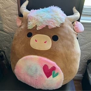 NWT 16” Candela Highland Cow Squishmallow